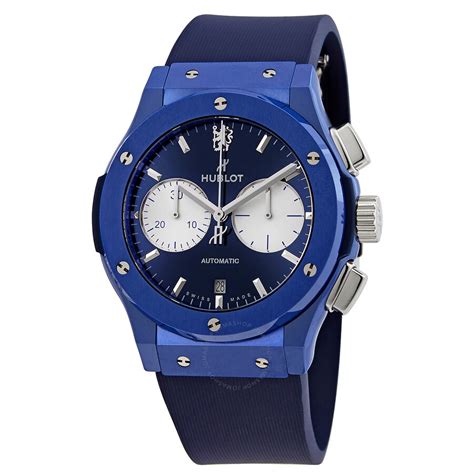 hublot fusion blue dial|Hublot Classic Fusion Chronograph Chelsea Automatic Blue Dial .